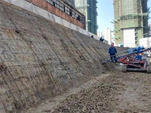 青原建筑边坡支护